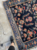 [vintage rugs] - Blue Parakeet Rugs