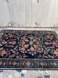 [vintage rugs] - Blue Parakeet Rugs