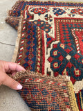3'5 x 10'4 Antique Tallish runner #2322ML - Blue Parakeet Rugs