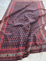6'1 x 10'8 Antique Persian rug #2442ML / 6x11 Vintage Persian rug - Blue Parakeet Rugs