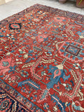 [vintage rugs] - Blue Parakeet Rugs