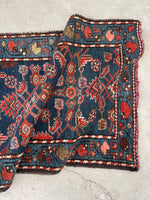 2'7 x 9'7 Antique skinny Malayer runner #2154 / 3x10 Vintage Runner - Blue Parakeet Rugs