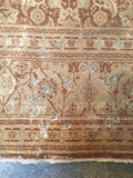 6'3 x 8' antique Persian Tabriz rug - Blue Parakeet Rugs