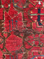 6x12 Red Vintage Tribal Rug