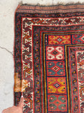 5'8 x 10' Antique Persian Shiraz rug #2329 - Blue Parakeet Rugs