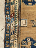 3'4 x 10'2 Antique NW Persian Runner #2330 - Blue Parakeet Rugs