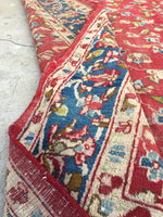 6 x 8'2 Antique 1920s Kerman rug (#791) - Blue Parakeet Rugs