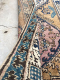 3'2 x 9'9 antique NW Persian Runner - Blue Parakeet Rugs
