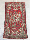 2'2 x 3'10 Antique Scatter Rug / Small Antique Rug (#795) - Blue Parakeet Rugs