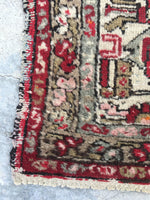 2'2 x 3'10 Antique Scatter Rug / Small Antique Rug (#795) - Blue Parakeet Rugs
