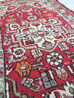 2'2 x 3'10 Antique Scatter Rug / Small Antique Rug (#795) - Blue Parakeet Rugs