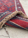 2x8 Skinny Vintage Runner #2335 - Blue Parakeet Rugs