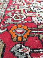 2'2 x 3'10 Antique Scatter Rug / Small Antique Rug (#795) - Blue Parakeet Rugs