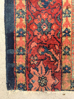 8'9 x 10'6 antique Persian Sultanabad Mahal (#616) - Blue Parakeet Rugs