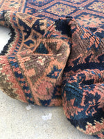 2'8 x 4'4 Antique Baluch Rug (#794) - Blue Parakeet Rugs