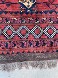 4x6 Vintage Afghani Rug 