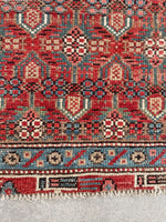 3'5 x 8'10 Antique Persian Malayer runner #2342 - Blue Parakeet Rugs