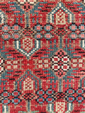3'5 x 8'10 Antique Persian Malayer runner #2342 - Blue Parakeet Rugs