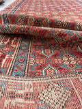 3'5 x 8'10 Antique Persian Malayer runner #2342 - Blue Parakeet Rugs