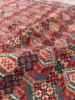 3'5 x 8'10 Antique Persian Malayer runner #2342 - Blue Parakeet Rugs