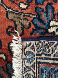8'6 x 11' Antique 1920s Rug (#1140) - Blue Parakeet Rugs