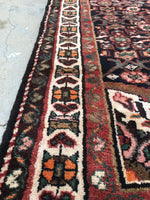 3'6 x 13'2 Vintage Runner / 13 foot vintage runner (#805) - Blue Parakeet Rugs