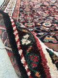 3'6 x 13'2 Vintage Runner / 13 foot vintage runner (#805) - Blue Parakeet Rugs
