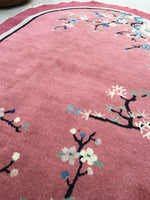 3'2 x 4'10 Chinese Art Deco Rug (#632) - Blue Parakeet Rugs