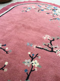 3'2 x 4'10 Chinese Art Deco Rug (#632) - Blue Parakeet Rugs