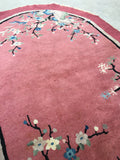 3'2 x 4'10 Chinese Art Deco Rug (#632) - Blue Parakeet Rugs