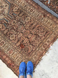 3'7 x 16'6 NW Persian Runner (#622) - Blue Parakeet Rugs