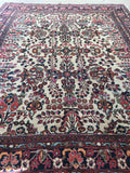 9'1 x 11'4 Persian Hamadan rug (#1154) - Blue Parakeet Rugs
