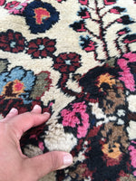 9'1 x 11'4 Persian Hamadan rug (#1154) - Blue Parakeet Rugs