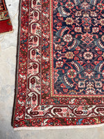 6'1 x 13'1 Antique gallery size Mahal rug #2004 / 6x13 Vintage Rug - Blue Parakeet Rugs