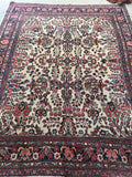 9'1 x 11'4 Persian Hamadan rug (#1154) - Blue Parakeet Rugs