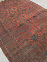 7 x 11'4 nomadic Baluch Rug - Blue Parakeet Rugs