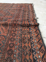 7 x 11'4 nomadic Baluch Rug - Blue Parakeet Rugs