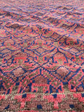 6'7 x 11'10 nomadic Baluch Rug (#640) - Blue Parakeet Rugs