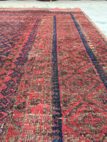 6'7 x 11'10 nomadic Baluch Rug (#640) - Blue Parakeet Rugs