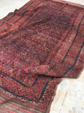 6'7 x 11'10 nomadic Baluch Rug (#640) - Blue Parakeet Rugs