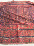 6'7 x 11'10 nomadic Baluch Rug (#640) - Blue Parakeet Rugs
