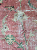 9'2 x 13'4 worn Antique Turkish Rug (#1369) - Blue Parakeet Rugs