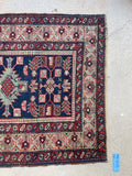 2'10 x 7'3 Antique Persian Skinny Runner #2599ML / vintage skinny runner - Blue Parakeet Rugs