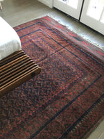 6'7 x 11'10 nomadic Baluch Rug (#640) - Blue Parakeet Rugs