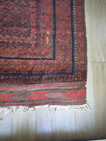 6'7 x 11'10 nomadic Baluch Rug (#640) - Blue Parakeet Rugs