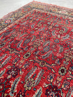 red persian rug