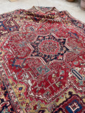[vintage rugs] - Blue Parakeet Rugs