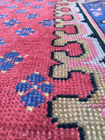 16' x 16'4 square antique Spanish Rug / 16x16 rug - Blue Parakeet Rugs