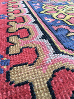 16' x 16'4 square antique Spanish Rug / 16x16 rug - Blue Parakeet Rugs
