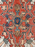 11'1 x 18'6 Antique Palatial Mahal rug #2192 / 11x19 Vintage Rug - Blue Parakeet Rugs